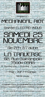 Flyer de novembre 2000